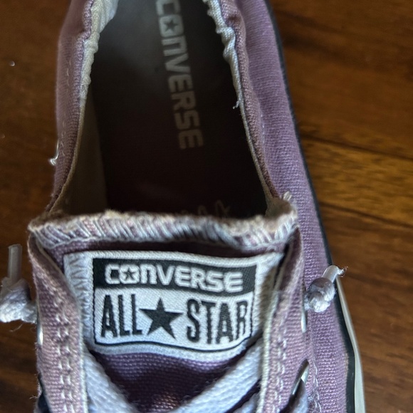 Converse All-Stars lavender slip-ons (size 7.5) - Picture 7 of 7